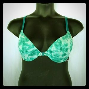 Victoria's Secret Pink Logo Racerback Push-Up Bra